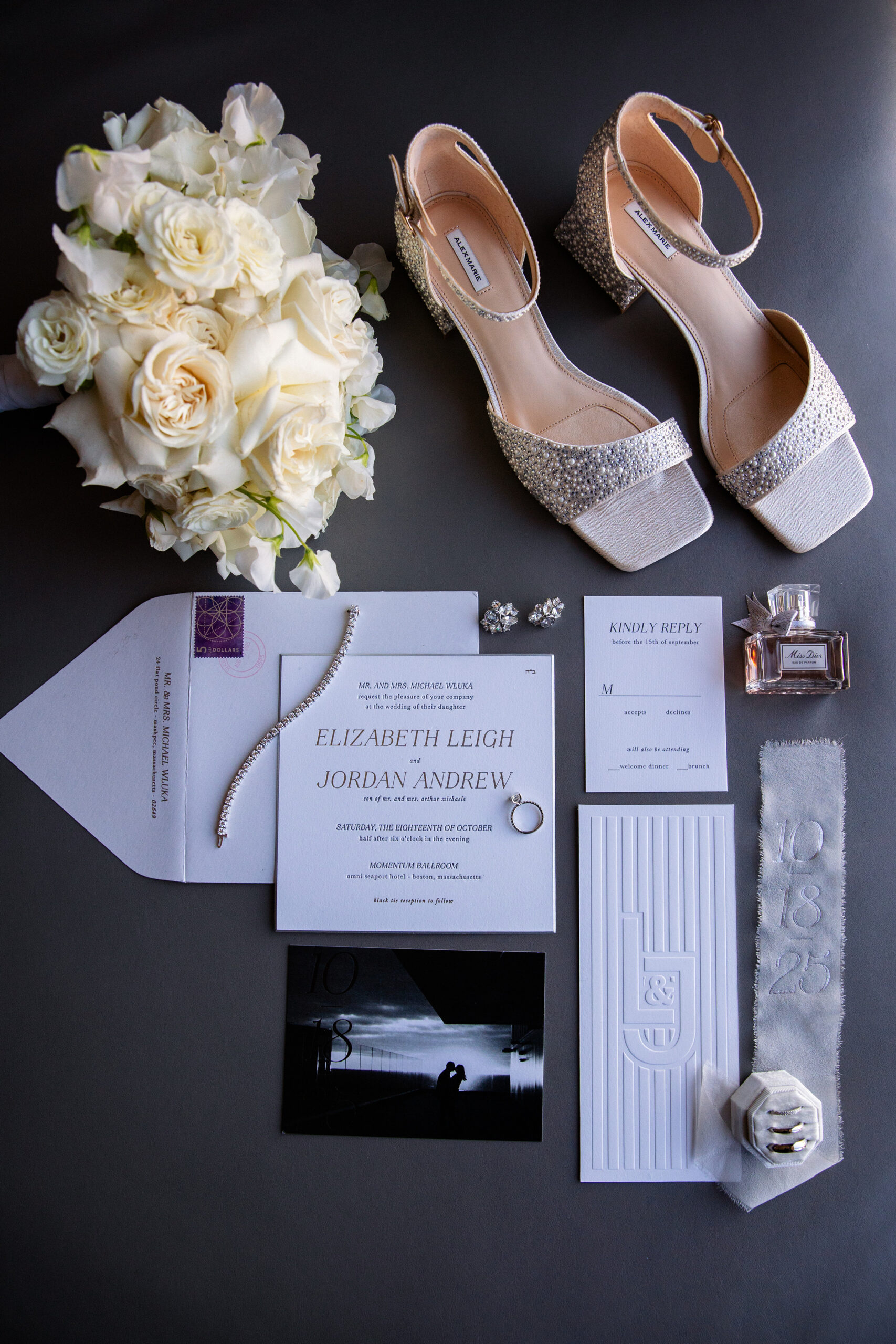 Liz and Jordan's Omni Boston Seaport wedding, photo 1